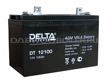 АКБ (Аккумуляторные батареи) 100 Ач/12В Delta DT12100