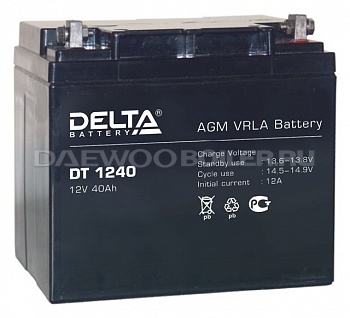АКБ (Аккумуляторные батареи)  40 Ач/12В Delta DT1240
